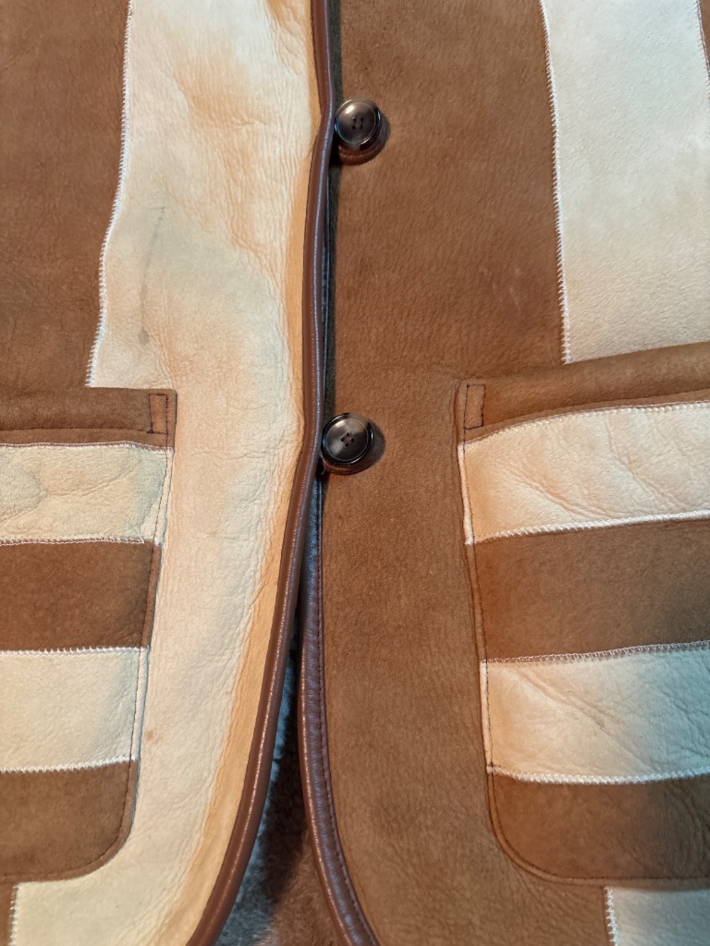 Cawley Studio Reversible Shearling Vest - Picture 12 of 17